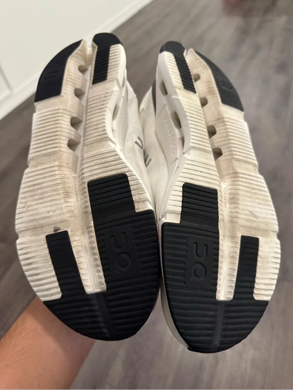 On Running White Men's Performance Running Shoes